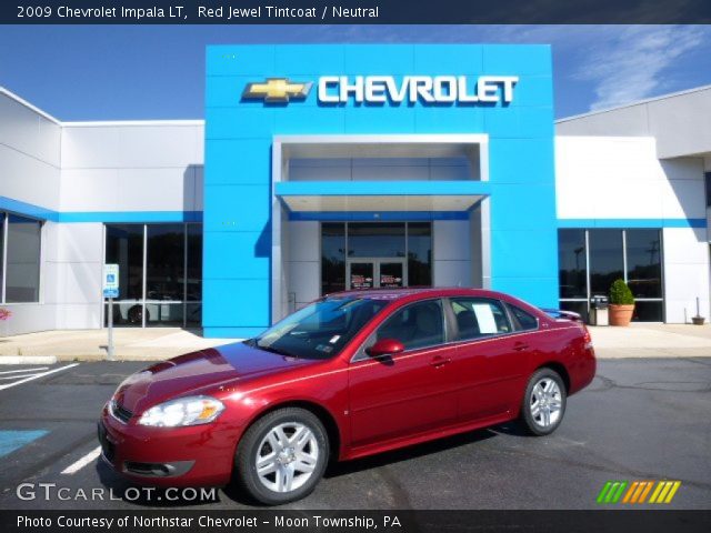 2009 Chevrolet Impala LT in Red Jewel Tintcoat