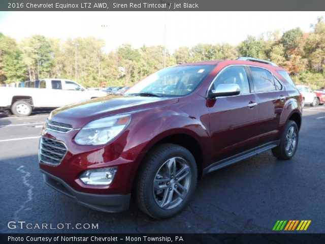 2016 Chevrolet Equinox LTZ AWD in Siren Red Tintcoat