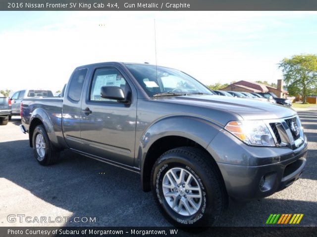 2016 Nissan Frontier SV King Cab 4x4 in Gun Metallic