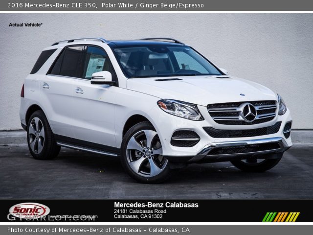 2016 Mercedes-Benz GLE 350 in Polar White