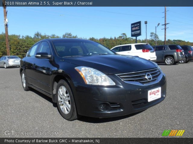 2010 Nissan Altima 2.5 S in Super Black