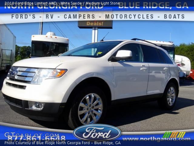 2010 Ford Edge Limited AWD in White Suede