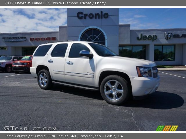 2012 Chevrolet Tahoe LTZ in White Diamond Tricoat