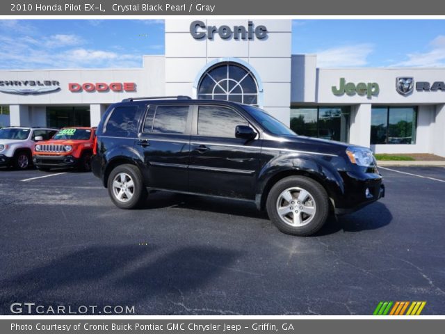 2010 Honda Pilot EX-L in Crystal Black Pearl