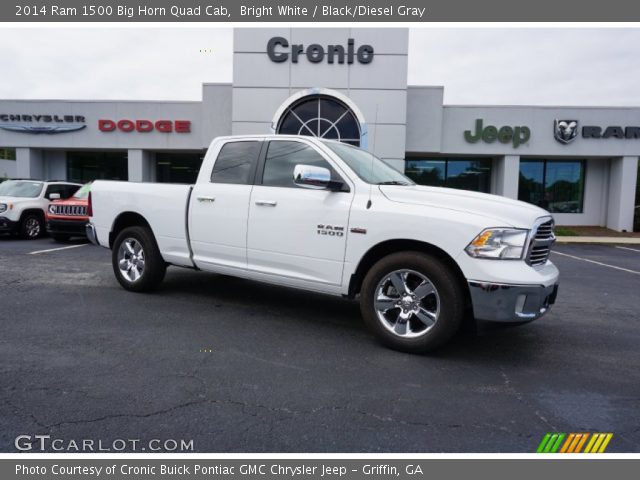 2014 Ram 1500 Big Horn Quad Cab in Bright White