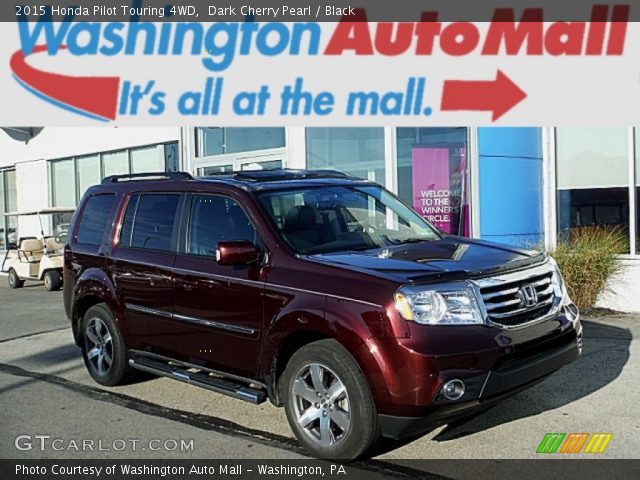 2015 Honda Pilot Touring 4WD in Dark Cherry Pearl