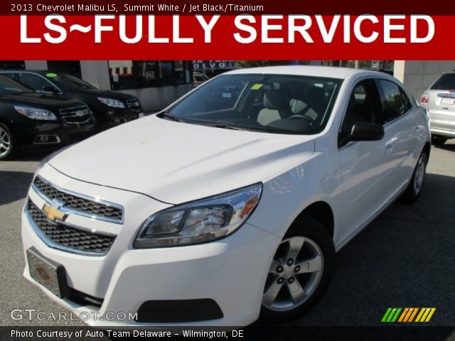 2013 Chevrolet Malibu LS in Summit White