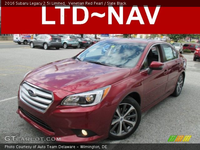 2016 Subaru Legacy 2.5i Limited in Venetian Red Pearl