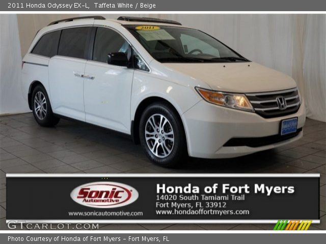 2011 Honda Odyssey EX-L in Taffeta White