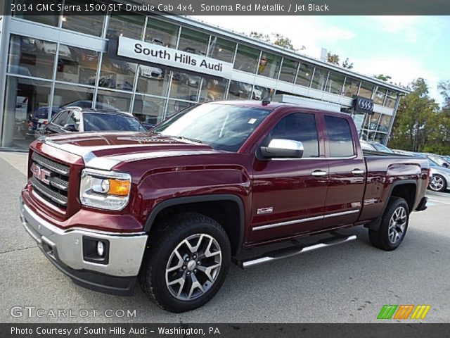 2014 GMC Sierra 1500 SLT Double Cab 4x4 in Sonoma Red Metallic