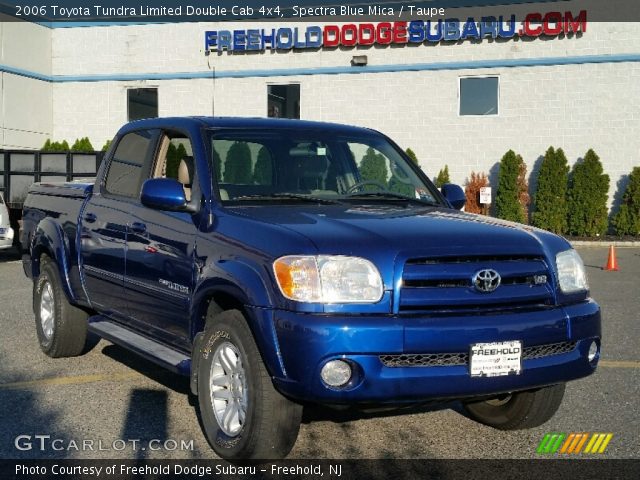 2006 Toyota Tundra Limited Double Cab 4x4 in Spectra Blue Mica