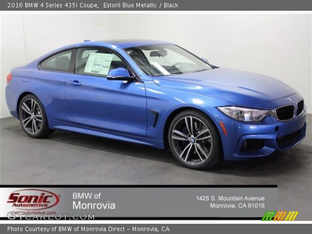 2016 BMW 4 Series 435i Coupe in Estoril Blue Metallic