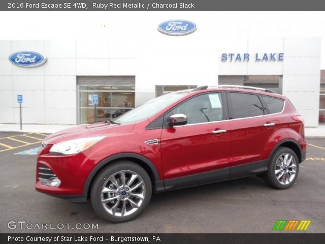 2016 Ford Escape SE 4WD in Ruby Red Metallic