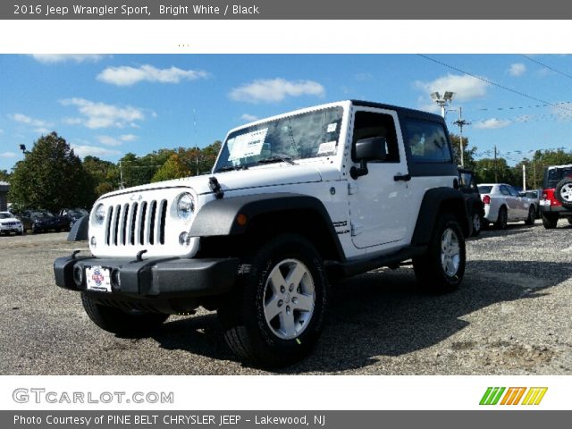 2016 Jeep Wrangler Sport in Bright White