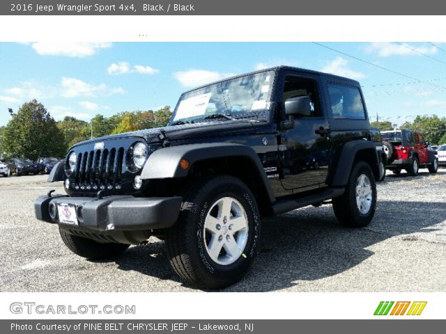 2016 Jeep Wrangler Sport 4x4 in Black