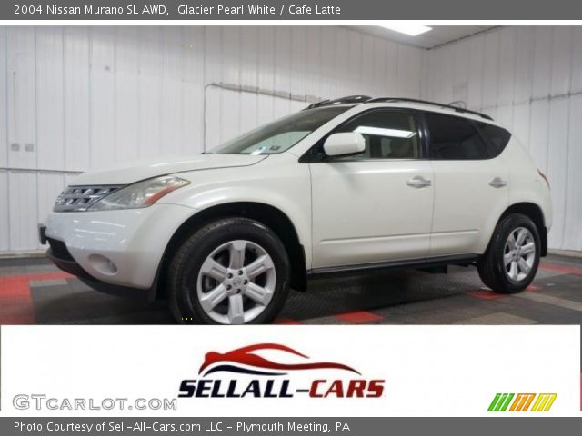 2004 Nissan Murano SL AWD in Glacier Pearl White