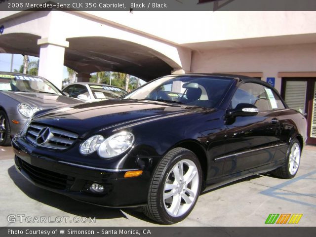 2006 Mercedes-Benz CLK 350 Cabriolet in Black