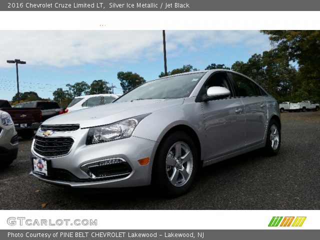 2016 Chevrolet Cruze Limited LT in Silver Ice Metallic