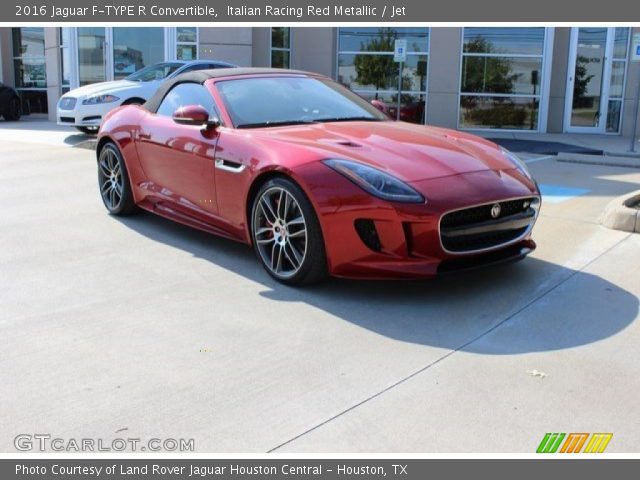 2016 Jaguar F-TYPE R Convertible in Italian Racing Red Metallic