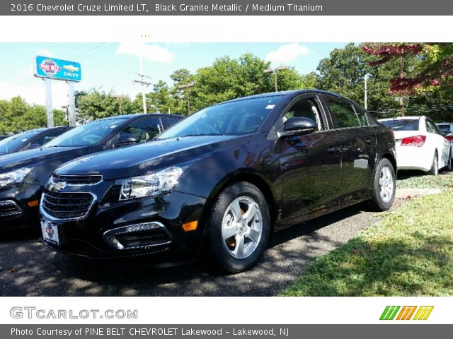 2016 Chevrolet Cruze Limited LT in Black Granite Metallic