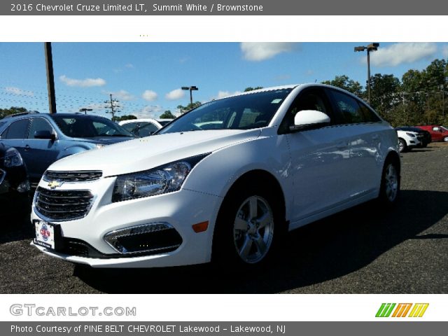 2016 Chevrolet Cruze Limited LT in Summit White