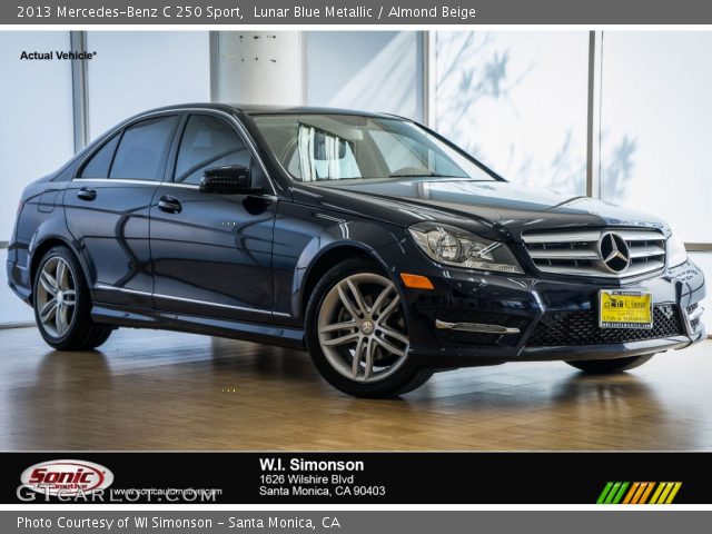 2013 Mercedes-Benz C 250 Sport in Lunar Blue Metallic