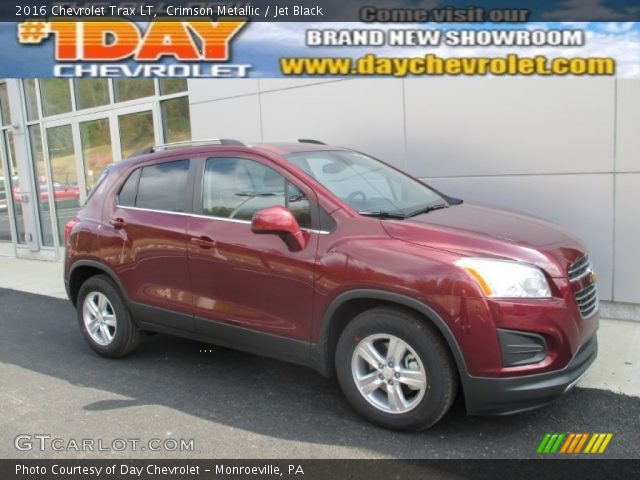 2016 Chevrolet Trax LT in Crimson Metallic