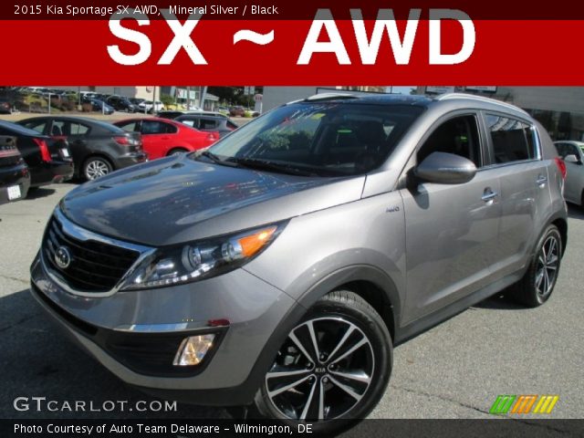 2015 Kia Sportage SX AWD in Mineral Silver