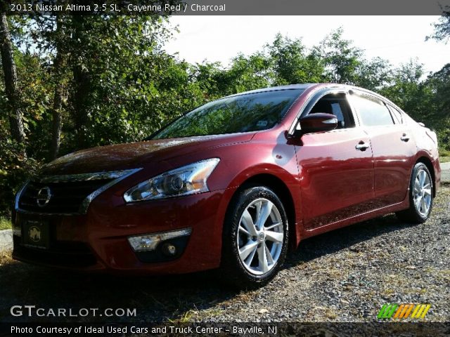2013 Nissan Altima 2.5 SL in Cayenne Red