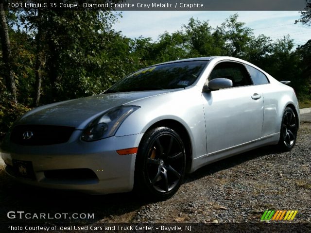 2003 Infiniti G 35 Coupe in Diamond Graphite Gray Metallic