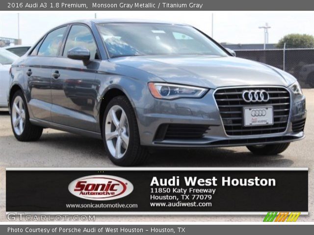 2016 Audi A3 1.8 Premium in Monsoon Gray Metallic