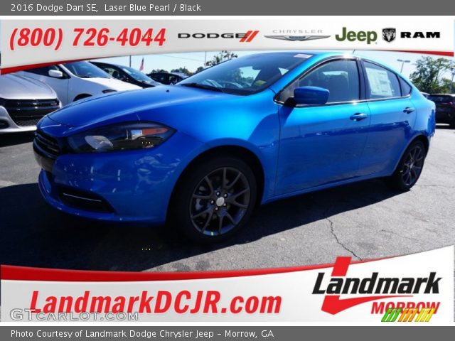 2016 Dodge Dart SE in Laser Blue Pearl