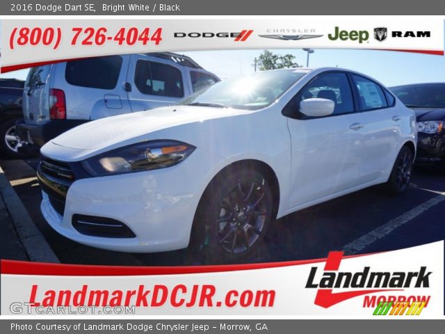 2016 Dodge Dart SE in Bright White