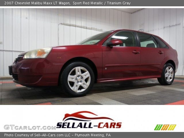 2007 Chevrolet Malibu Maxx LT Wagon in Sport Red Metallic