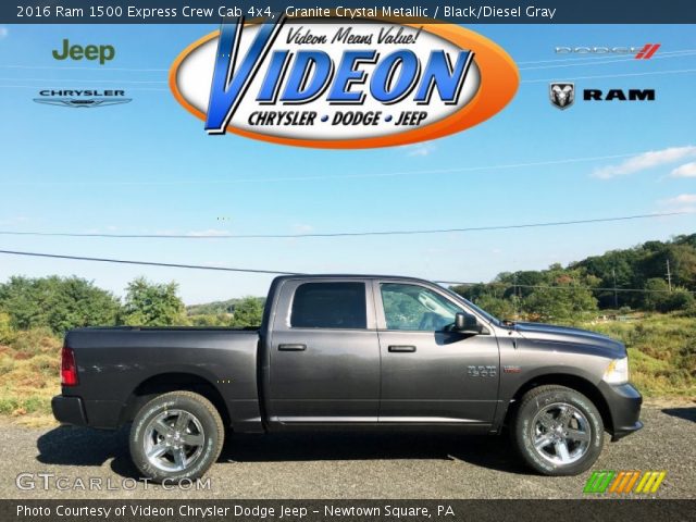 2016 Ram 1500 Express Crew Cab 4x4 in Granite Crystal Metallic