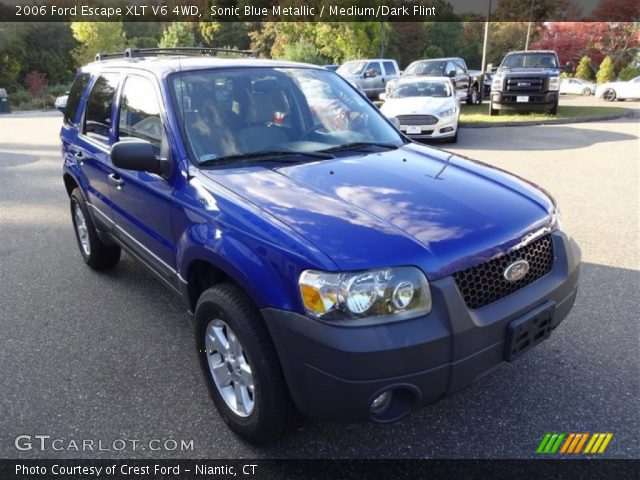 2006 Ford Escape XLT V6 4WD in Sonic Blue Metallic