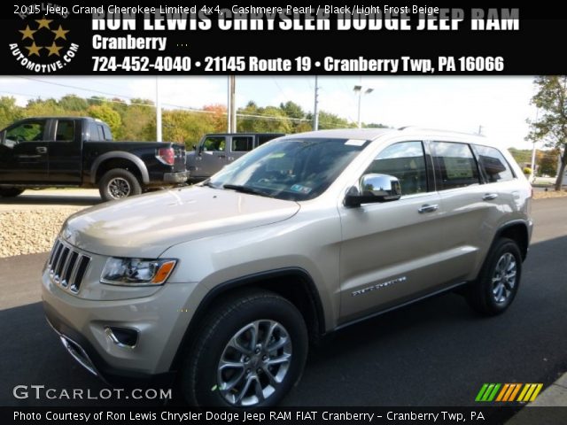 2015 Jeep Grand Cherokee Limited 4x4 in Cashmere Pearl