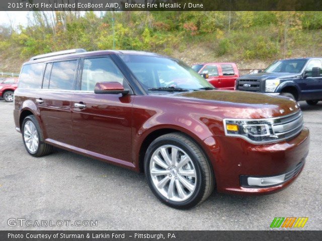 2015 Ford Flex Limited EcoBoost AWD in Bronze Fire Metallic