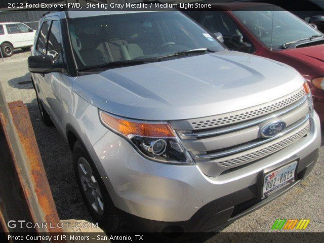 2012 Ford Explorer FWD in Sterling Gray Metallic