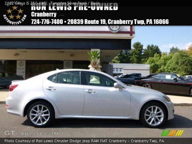 2012 Lexus IS 250 AWD in Tungsten Silver Pearl