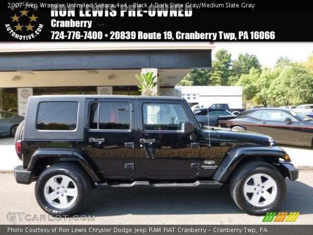 2007 Jeep Wrangler Unlimited Sahara 4x4 in Black