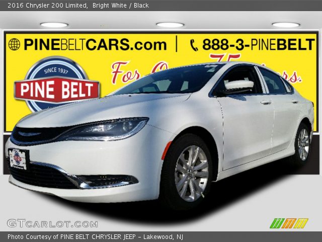 2016 Chrysler 200 Limited in Bright White