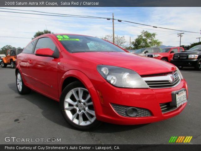 2008 Saturn Astra XR Coupe in Salsa Red