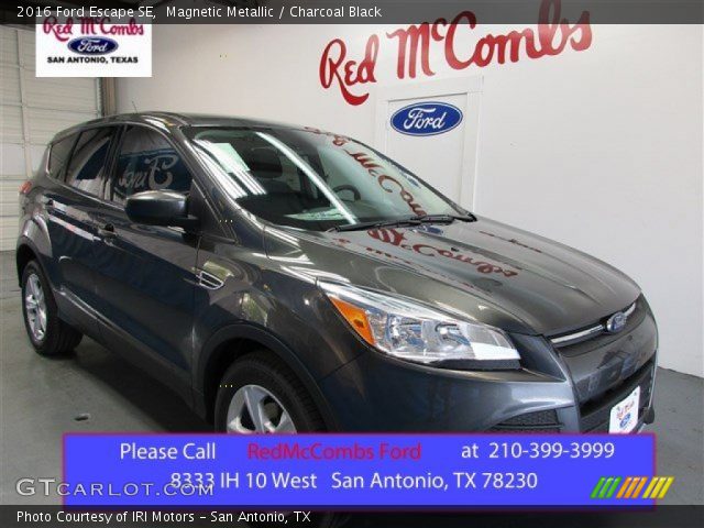 2016 Ford Escape SE in Magnetic Metallic