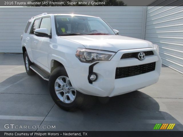 2016 Toyota 4Runner SR5 Premium in Super White