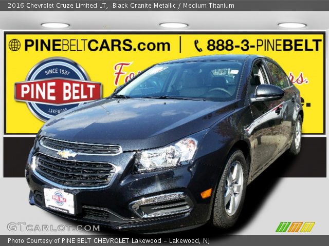2016 Chevrolet Cruze Limited LT in Black Granite Metallic