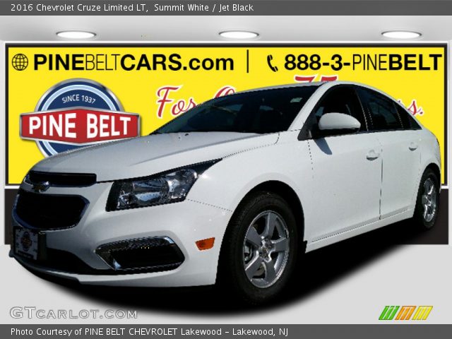 2016 Chevrolet Cruze Limited LT in Summit White