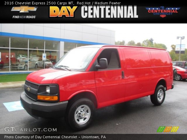 2016 Chevrolet Express 2500 Cargo WT in Red Hot