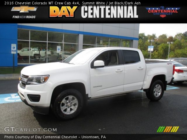2016 Chevrolet Colorado WT Crew Cab 4x4 in Summit White