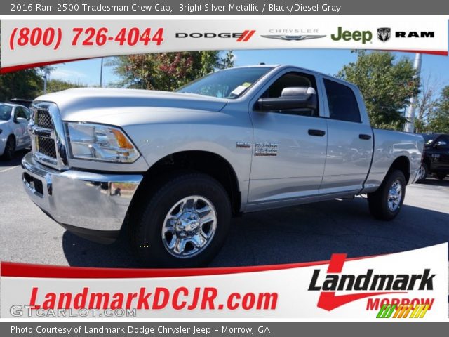 2016 Ram 2500 Tradesman Crew Cab in Bright Silver Metallic